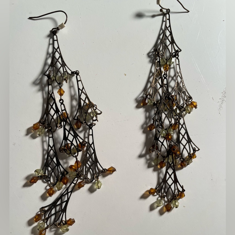 Boho earring never worn